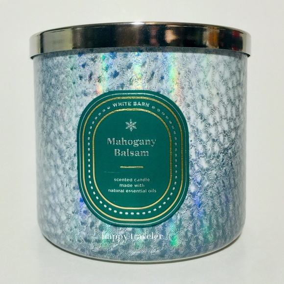 MAHOGANY BALSAM 3 Wick Candle - Picture 1 of 3